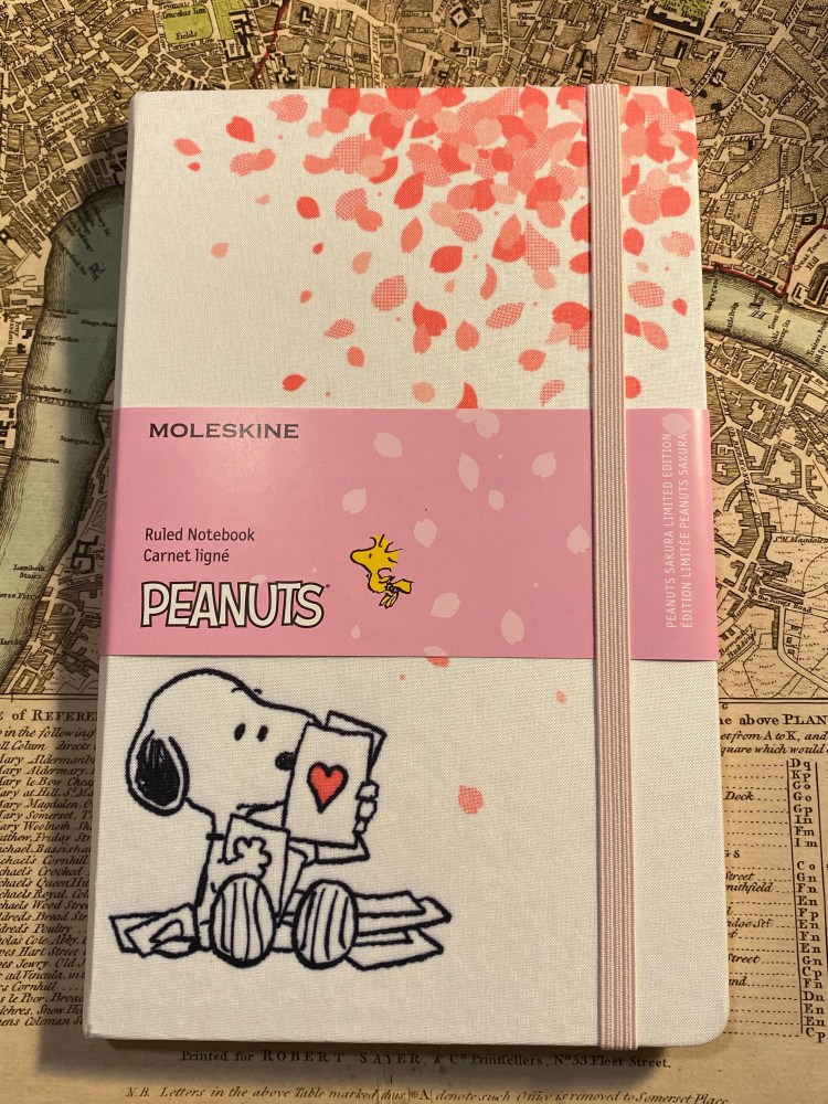 Moleskine Peanuts Sakura White Limited Edition – Writing at Large