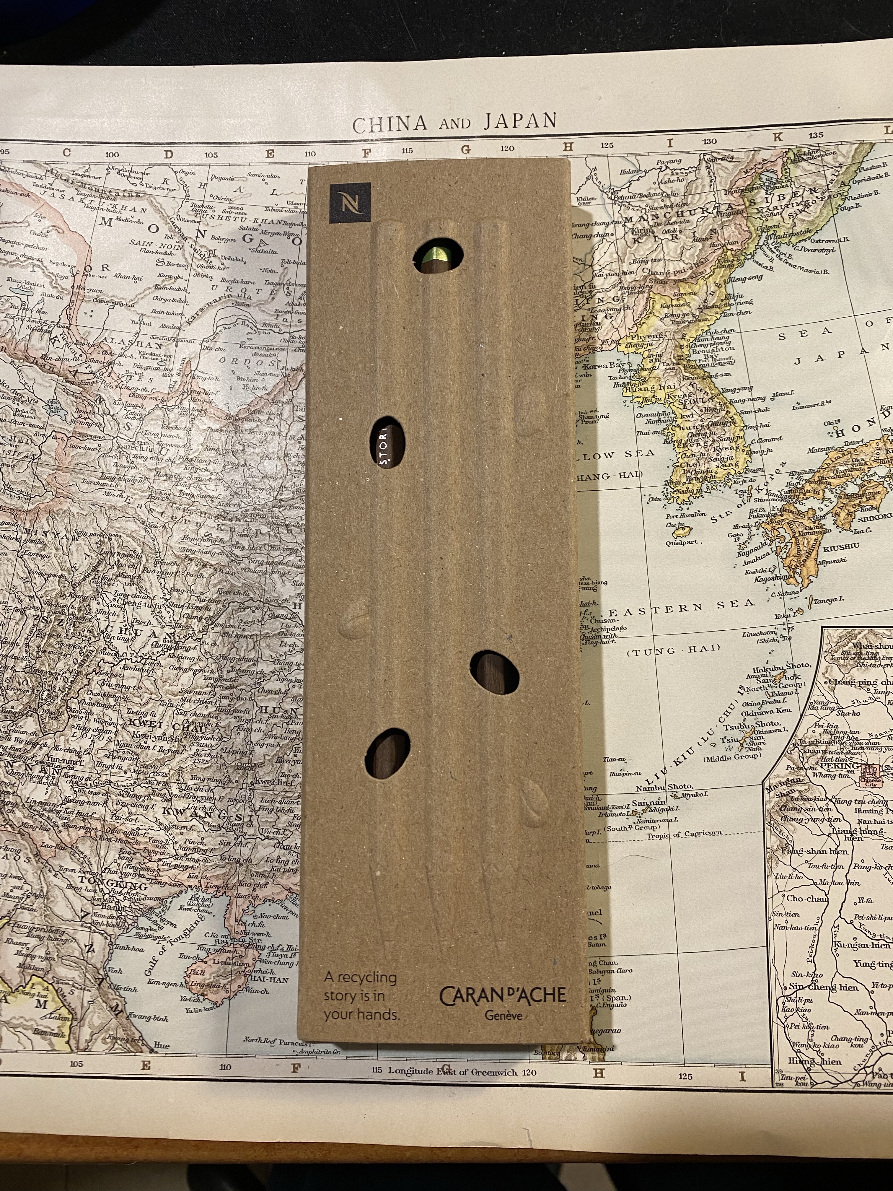 Caran d'Ache x Nespresso Swiss Wood Pencils Set Review – Writing