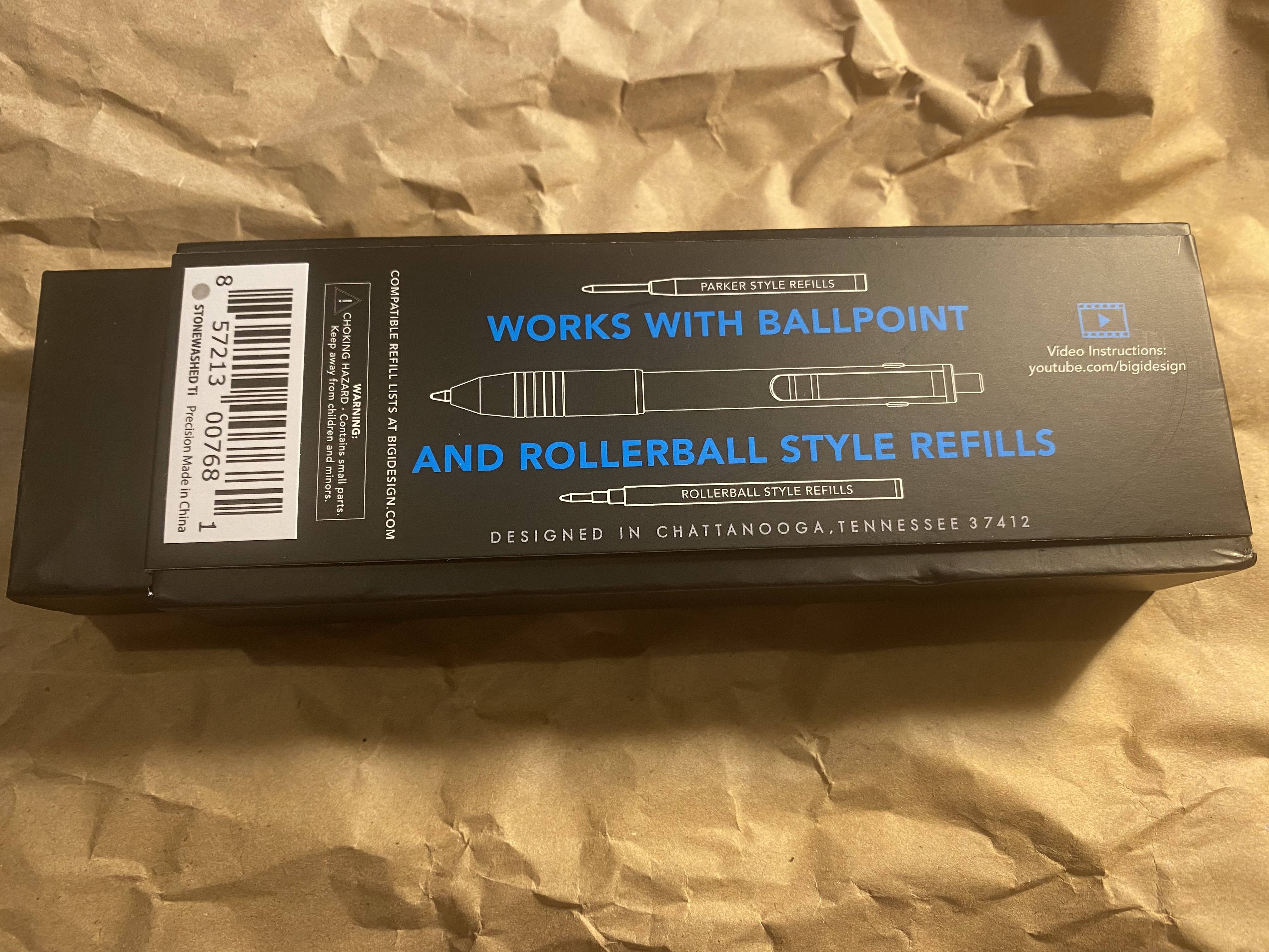 BigIDesign Dual Side Click Pen Review – Writing at Large