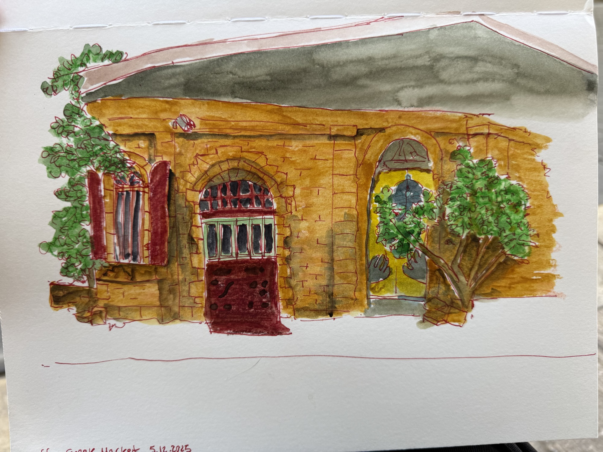 Jaffa Sketchwalk and Tips for Beginner Urban Sketchers – Writing